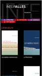 Mobile Screenshot of editionsintervalles.com